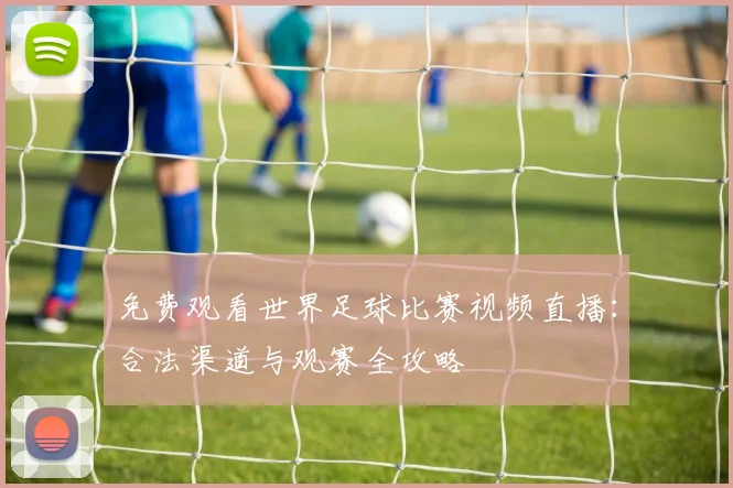 免费观看世界足球比赛视频直播:合法渠道与观赛全攻略